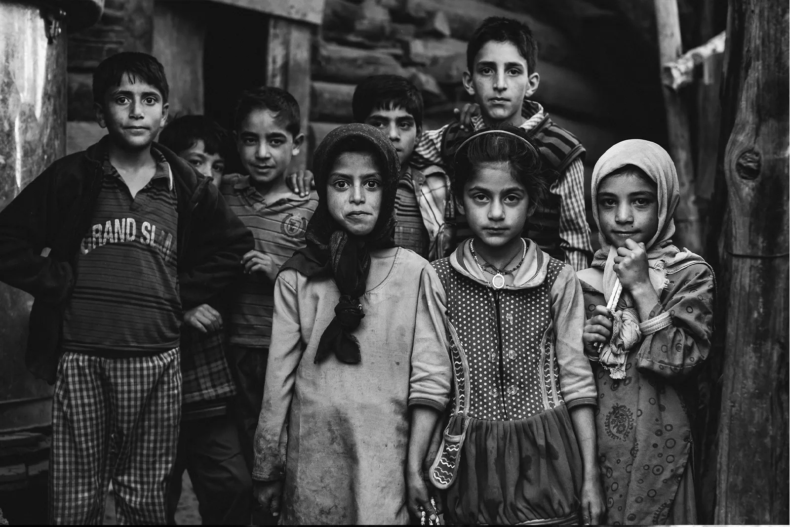 black and white photography | Kashmiri Girls