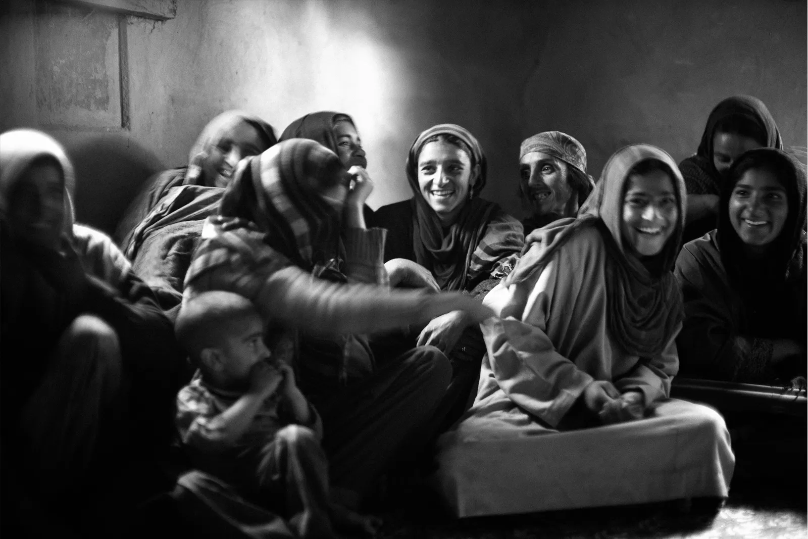 black and white photography | Kashmiri Girls